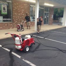 Crack filling project