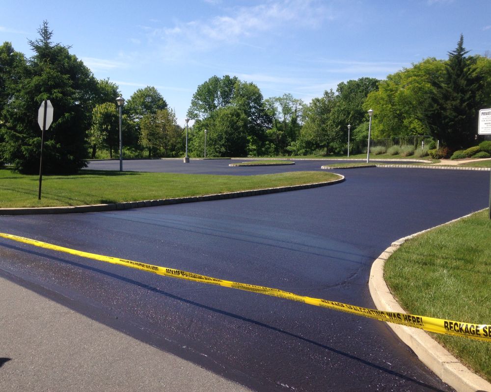 Beckage commercial paving completed project 08