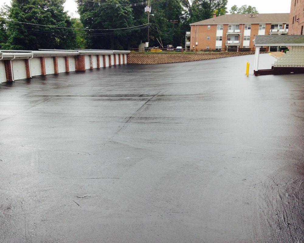 Beckage commercial paving completed project 16