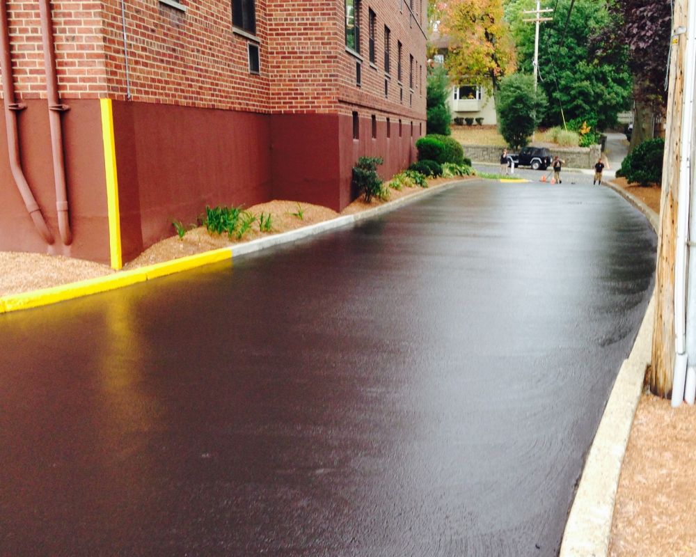 Beckage commercial paving completed project 19